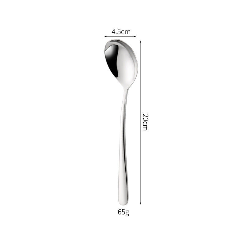 Eleganter und Ergonomischer Teelöffel mit Glänzender Oberfläche Karnz