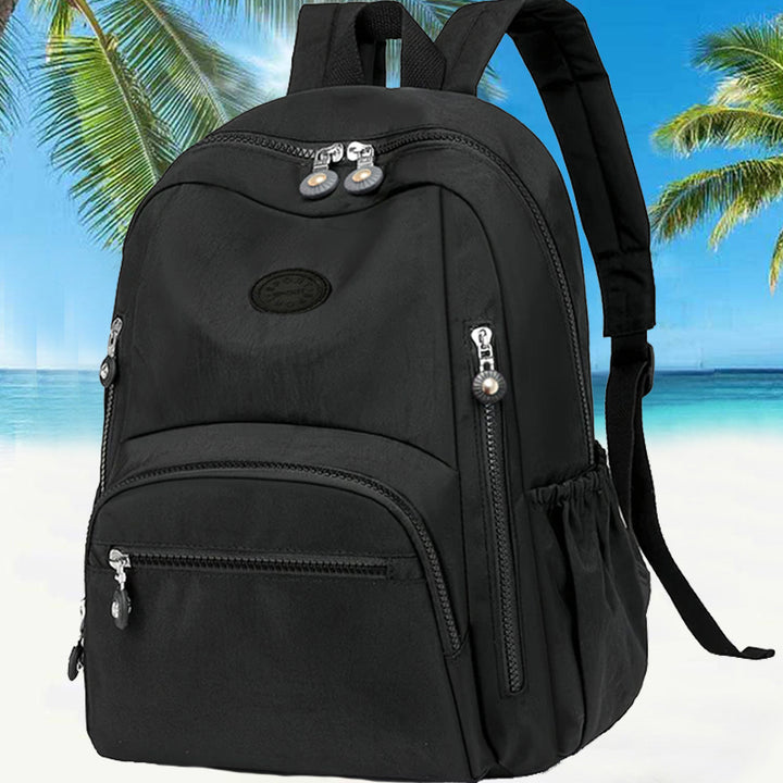 Multi-Pocket-Reiserucksack mit wasserabweisendem Material Karnz