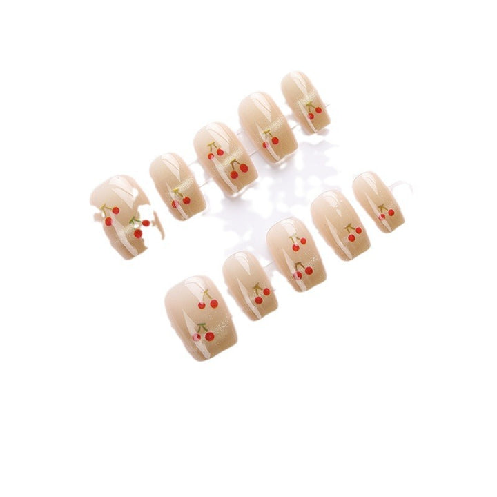 Kirschblüten Press-On Nagelset Karnz