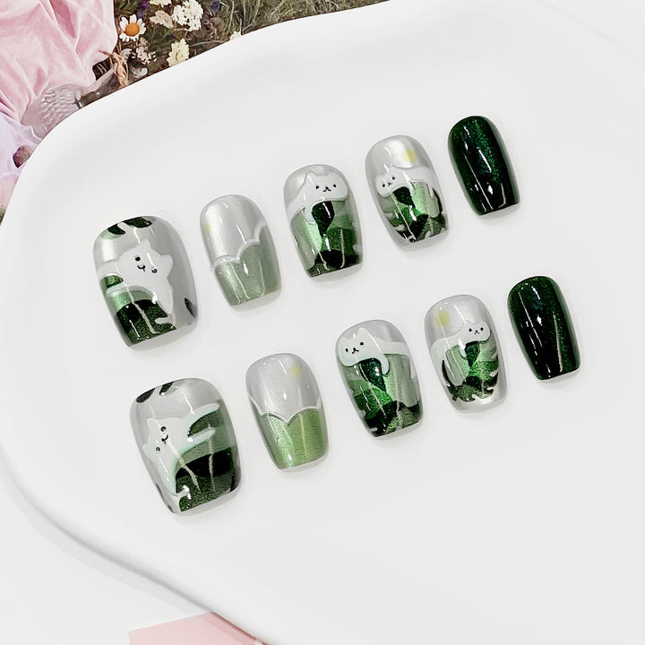 Kreatives Nagelkunst-Set mit botanischen Motiven Karnz