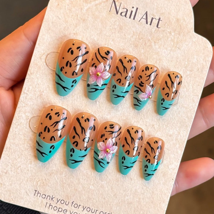 Creative Artistic Press-On Nagelset Karnz