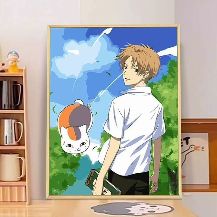 Anime-inspirierte Wandkunst Druck Karnz