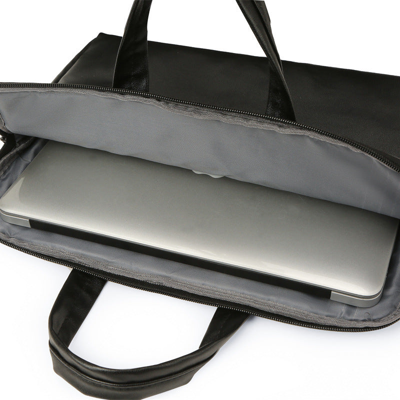 Professionelle Leder Laptop Hülle Karnz