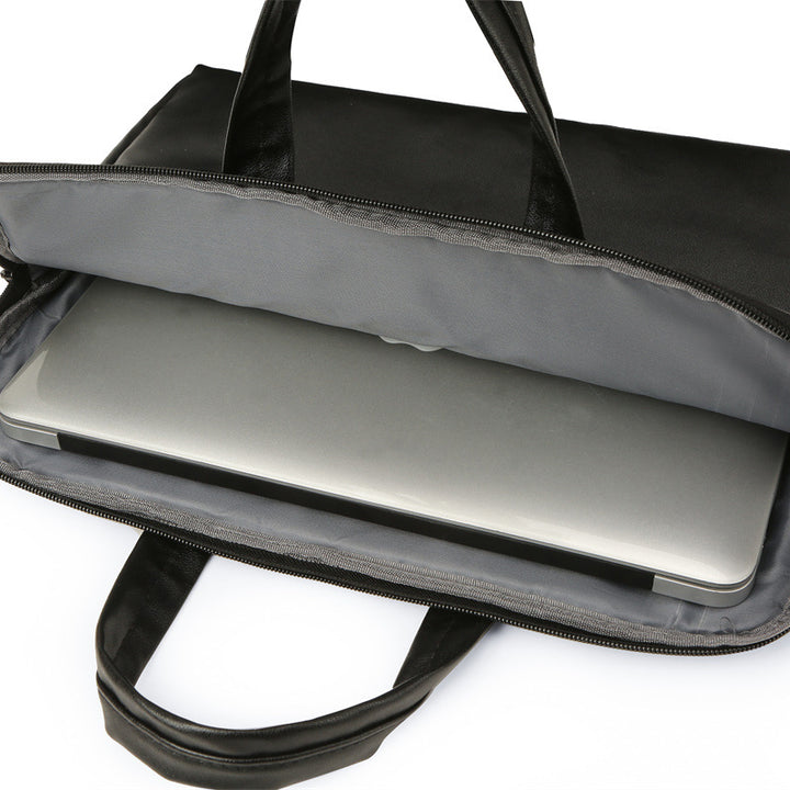Professionelle Leder Laptop Hülle Karnz