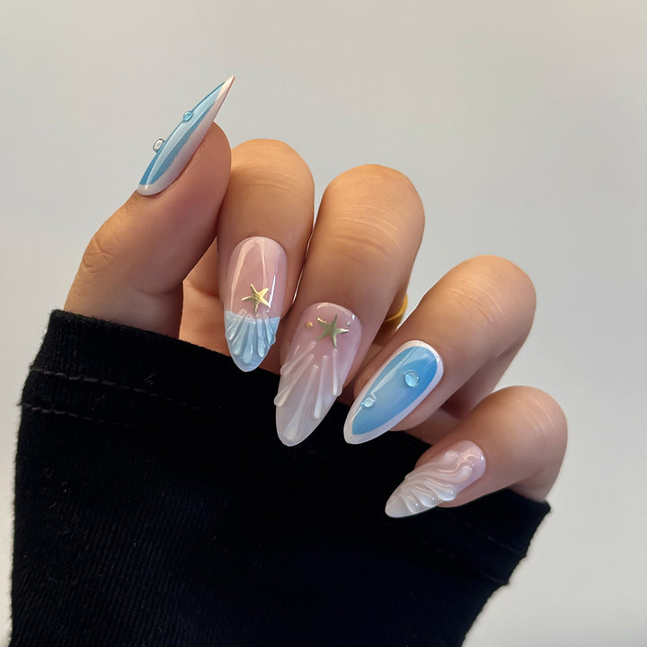Dekoratives Press-On Nagelkunstset Karnz 1787294254
