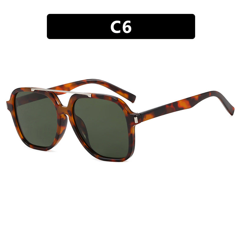 Damen quadratische Sonnenbrille mit schützendem UV-Filter und elegantem Rahmen Karnz