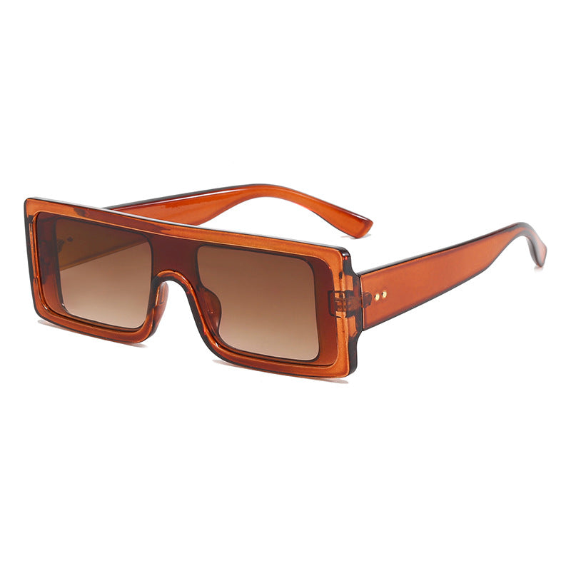 Damen Oversize-Sonnenbrille mit quadratischem Design Karnz