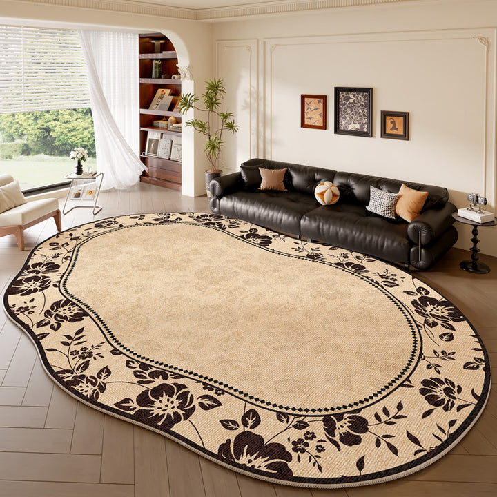 Dekorativer Floral-Design-Teppich Karnz