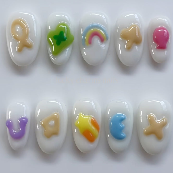 Thematic Artisan Press-On Nail Set Karnz
