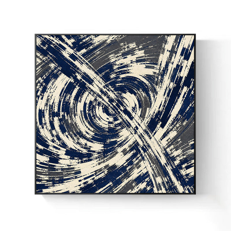 Abstrakte Pinselstrich Leinwand Wandkunst