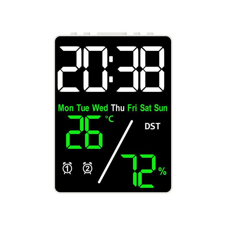 Digitaler Wecker mit Hygrometer und Temperaturanzeige Karnz