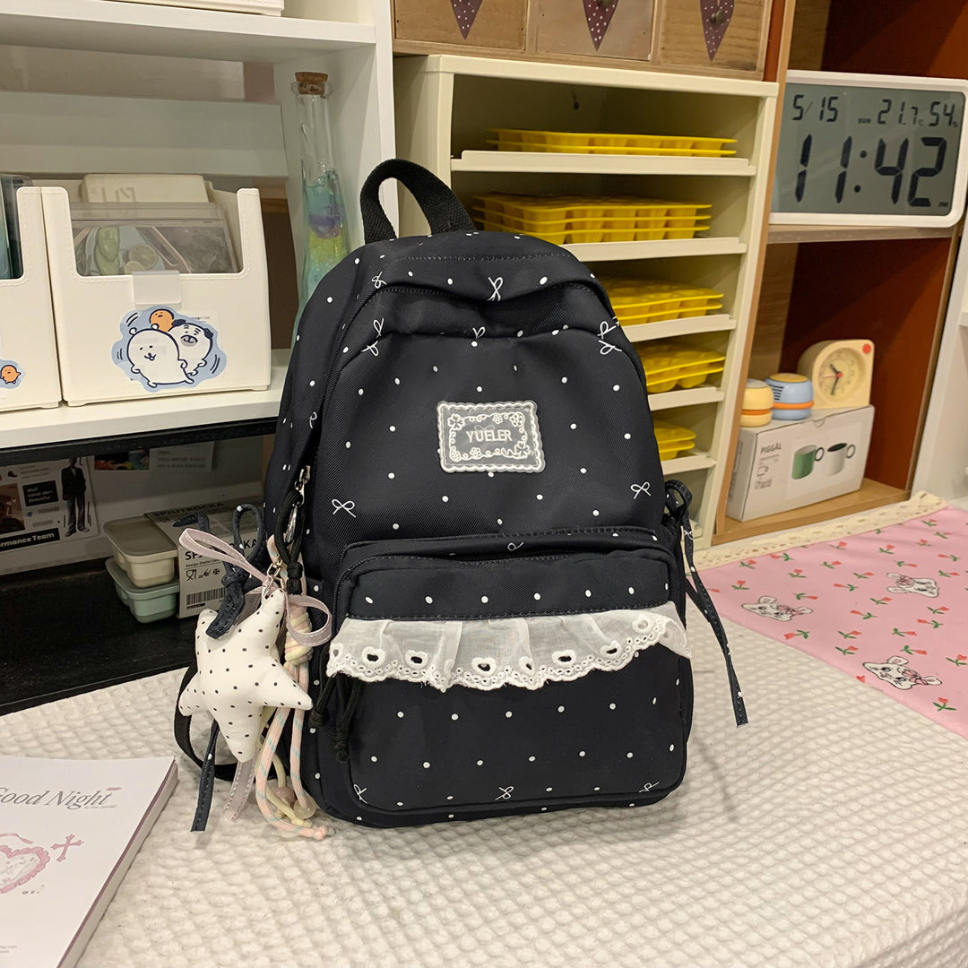 Adorable Polka Dot Rucksack Karnz