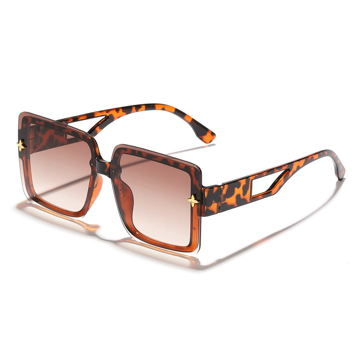 Damen modische quadratische Sonnenbrille mit elegantem Rahmen Karnz