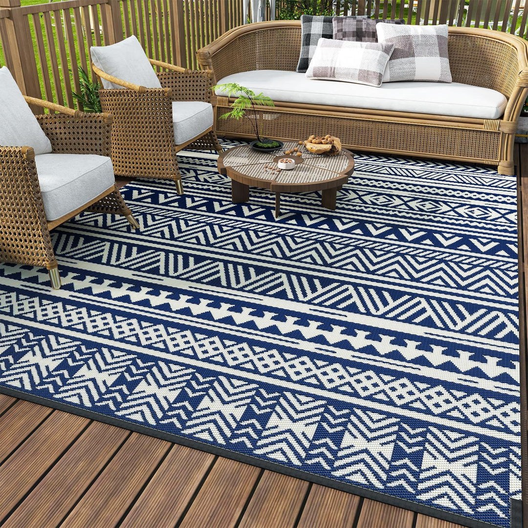 Outdoor Streifenmuster Patio Matte