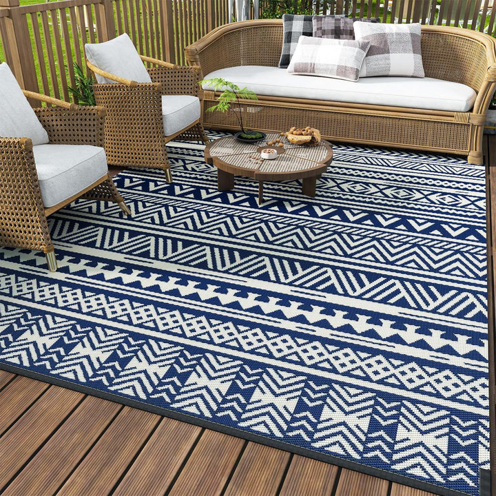 Outdoor Streifenmuster Patio Matte