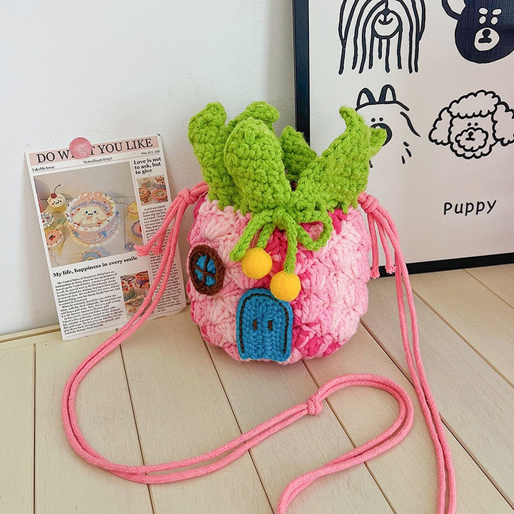 Süße Ananas Häkel Mini Tasche