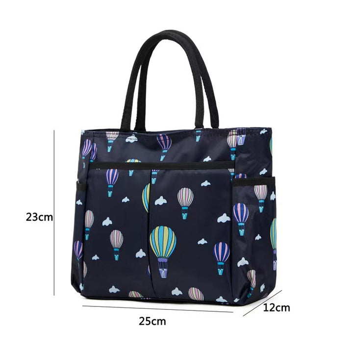 Stilvolle Mehrfach-Taschen Tragetasche Karnz