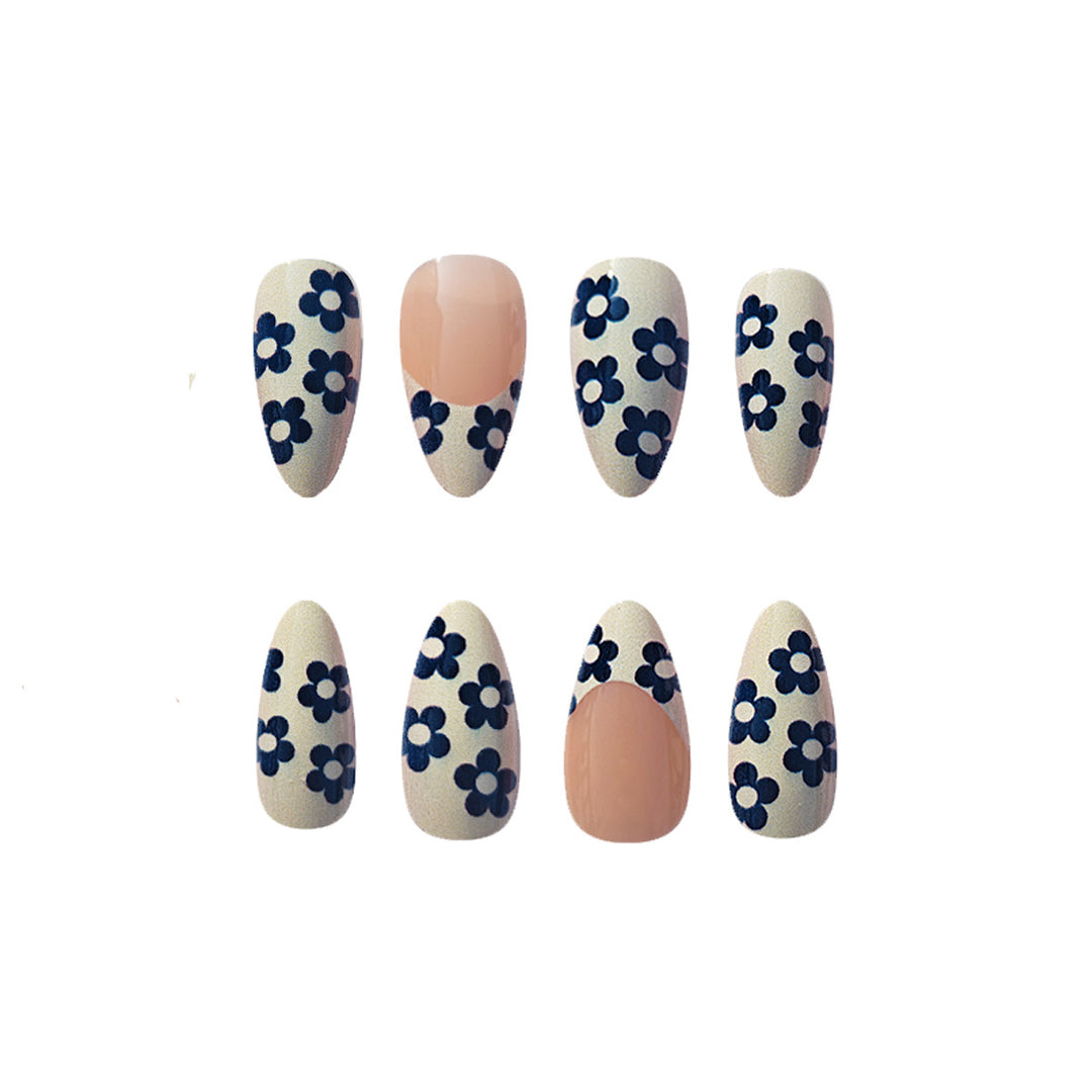 Florale Nagelkunst Sticker
