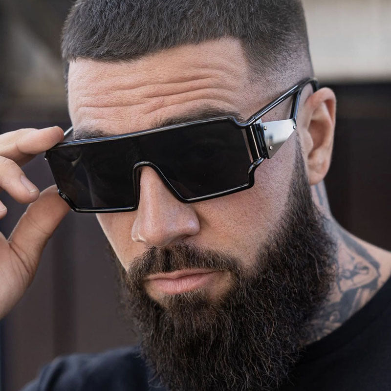 Damen modische Sportsonnenbrille mit futuristischem Design Karnz
