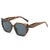 Damen statement Sonnenbrille im modernen Leopardenmuster Karnz