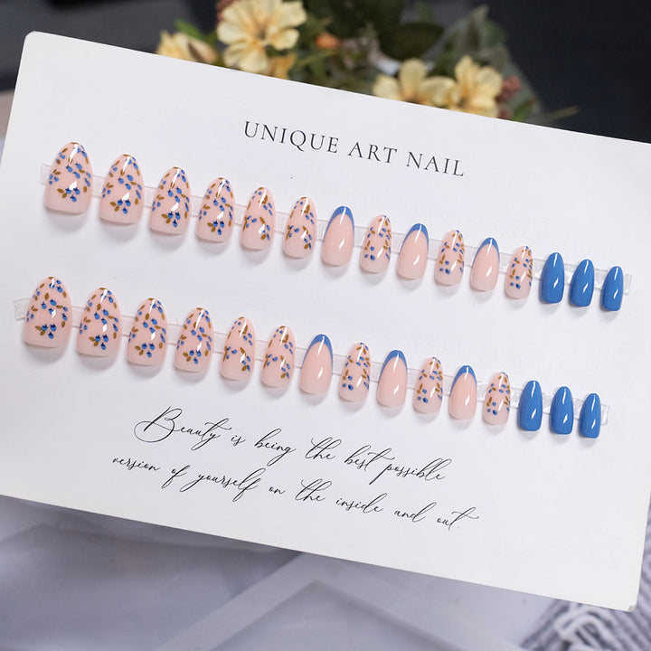 Künstlerische Floral-Dekorative Aufklebnägel