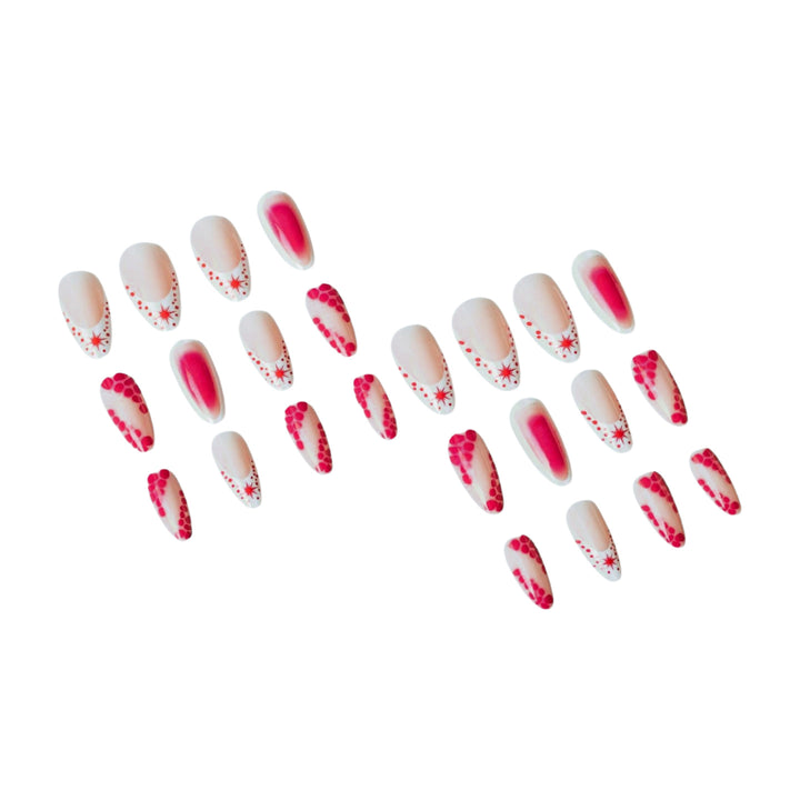 Künstlerische Gel-Nagelverstärkungen