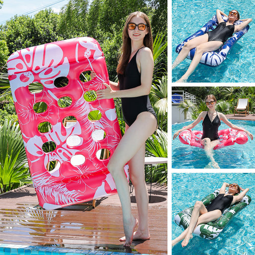 Damen Aufblasbare Wasserliege mit ergonomischem Design Karnz