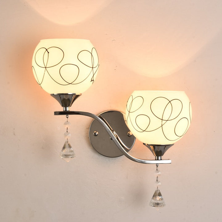 Modern Elegante Doppel-Glühbirnen Wandleuchte