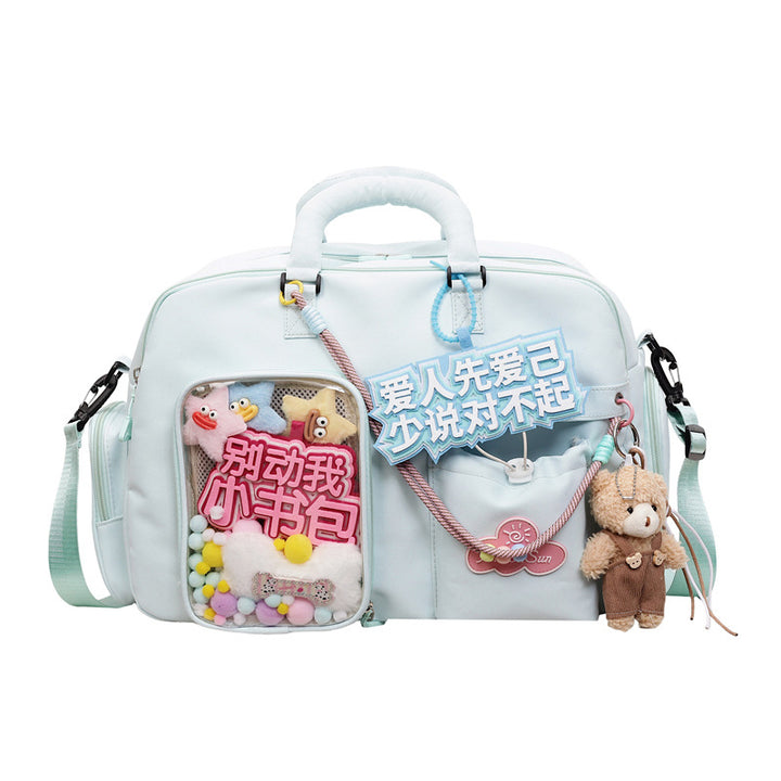 Stylische Multi-Compartment Funktionale Tragetasche