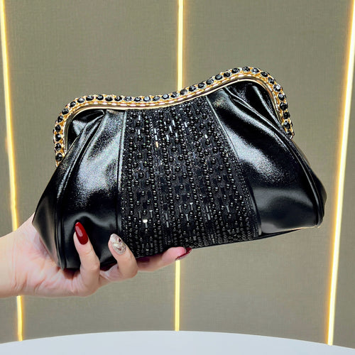 Glamouröse Beadete Abend-Clutch