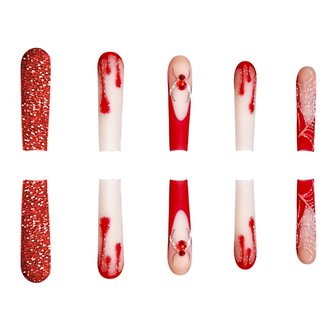 Stylische Lange Acryl-Finger-Nagelkunstverlängerungen Karnz