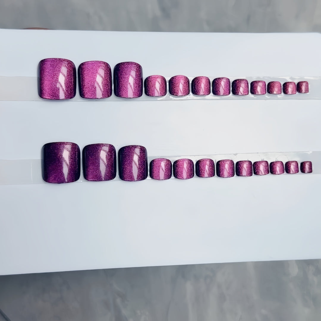 Iridescent Press-On Nail Kollektion Karnz