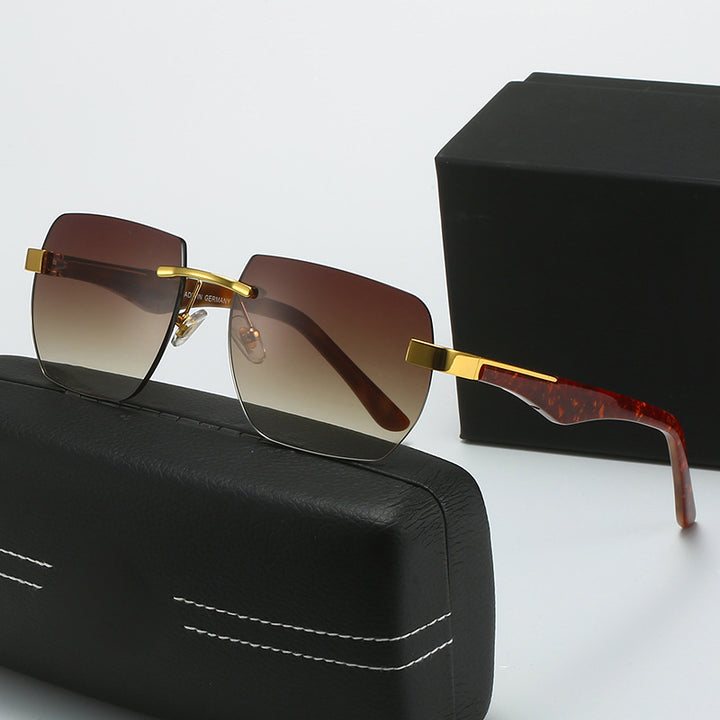 Damen Fashion-Sonnenbrille im modernen geometrischen Design Karnz