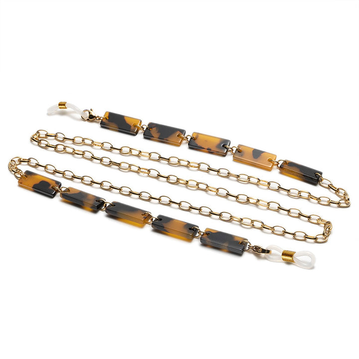 Chunky Abstract Pattern Eyewear Chain Karnz