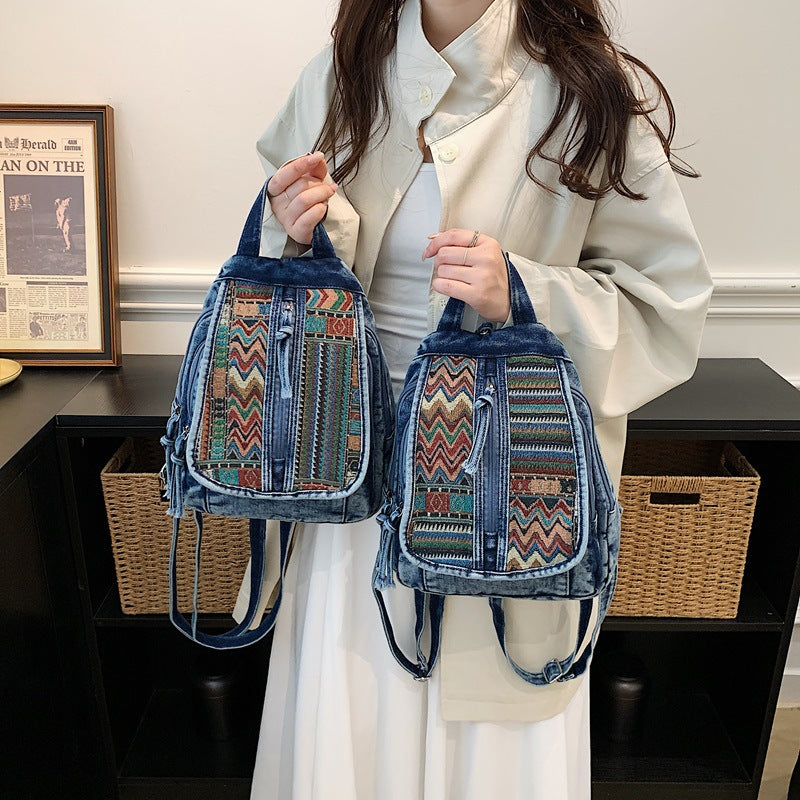 Stylische Ethnische Muster Rucksack Karnz