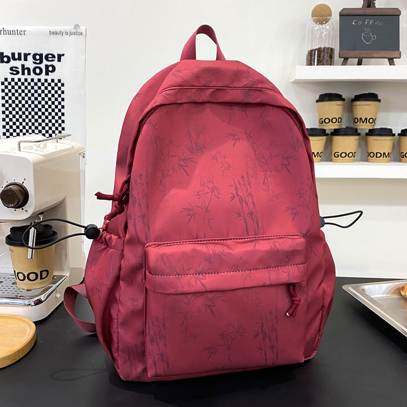Stylischer Blumenmuster-Rucksack Karnz