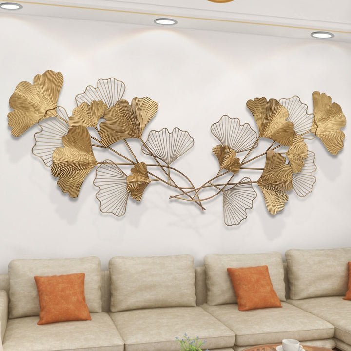 Ginkgo Blatt Dekorative Wandkunst Karnz