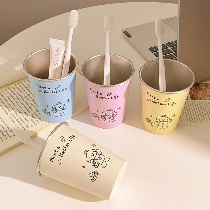 Keramiktasse mit Fröhlichem Charakterdesign Karnz