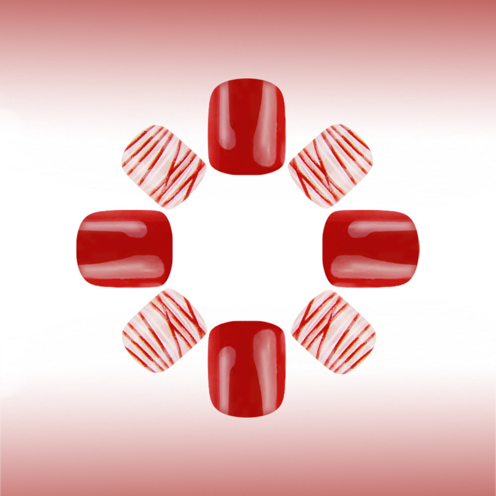 Herz-Themen Nagelkunst Karnz