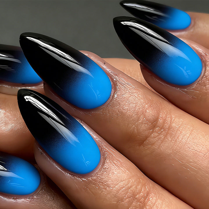 Ombre Stiletto Press-On Nail Art Karnz