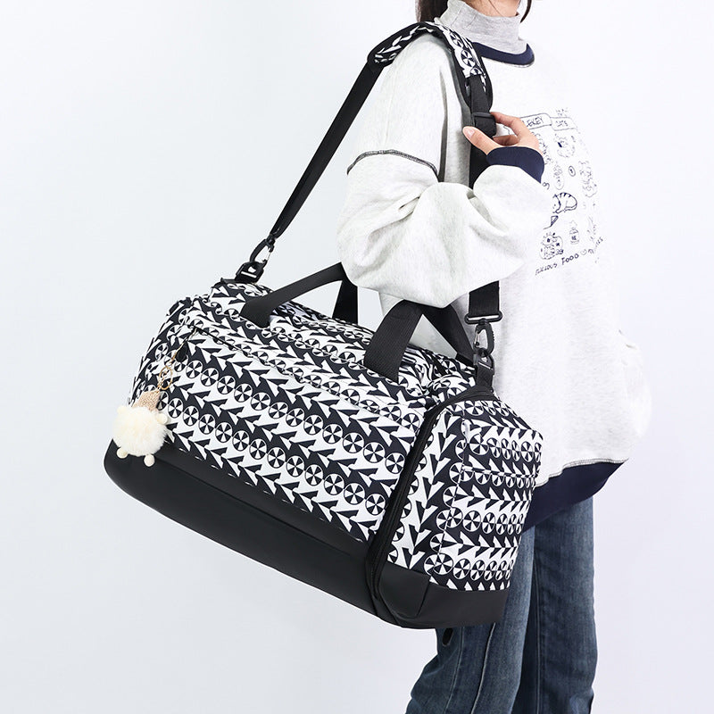 Stylische gemusterte Duffle Bag Karnz
