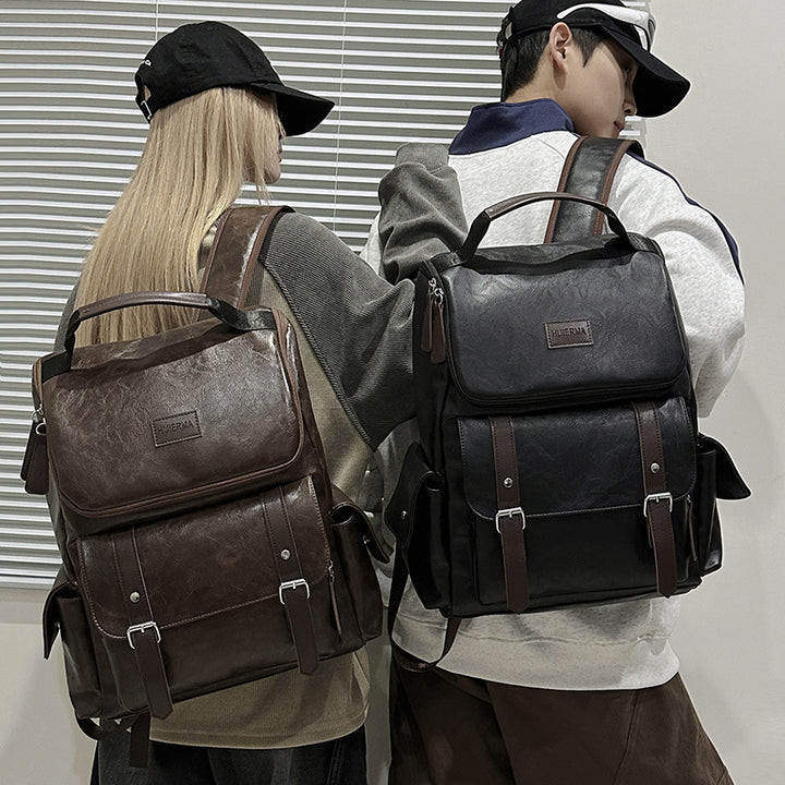 Stilvoller Leder Rucksack Karnz 1791205546