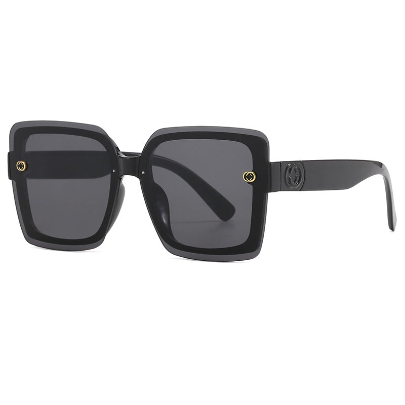Damen oversized quadratische Sonnenbrille mit elegantem Rahmen Karnz