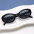 Damen Designer-Sonnenbrille mit oversized Form Karnz