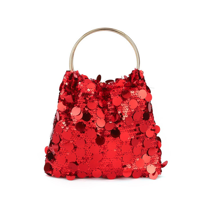 Glänzende Pailletten Abendtasche
