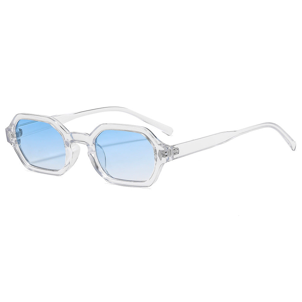 Damen stilvolle Sonnenbrille im modernen achteckigen Design mit UV-Schutz Karnz