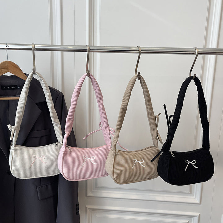WoElegant Texturiertes Cordura Crossbody Bag Karnz