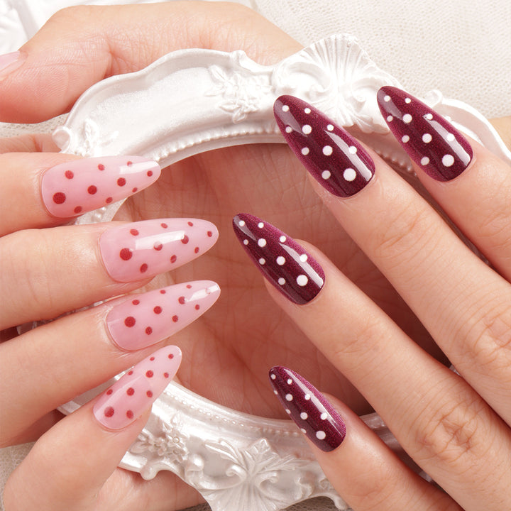 Polka Dot Nagelkunst Design Karnz