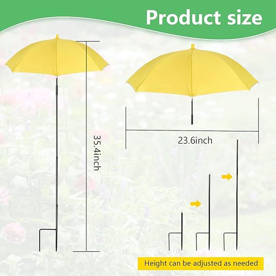 Damen Sonnenschutzschirm mit flexiblem Stativ Karnz