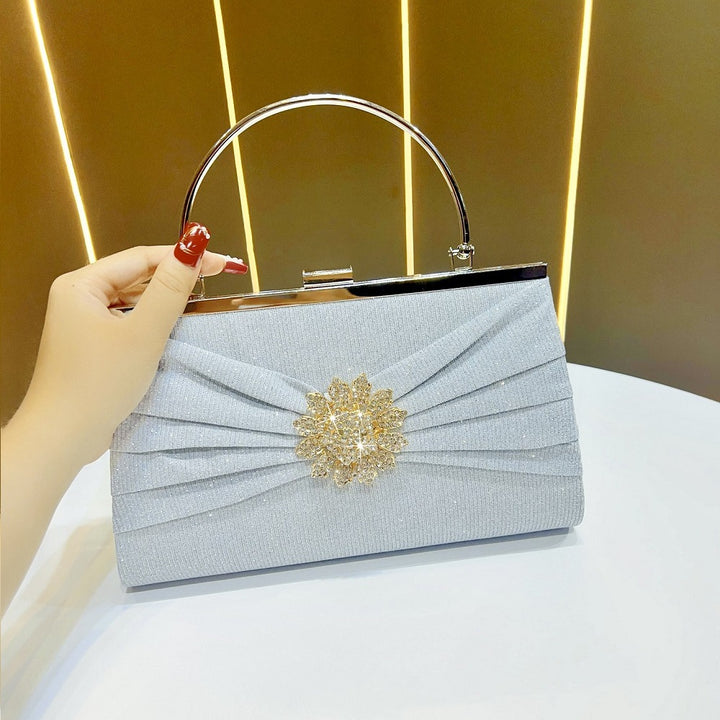 Glamouröse Metallische Abend-Handtasche